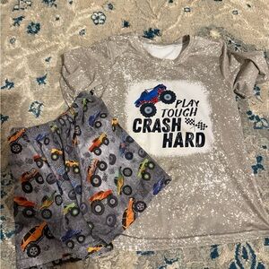 Gray Monster Truck Set